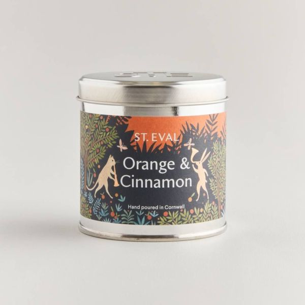 Christmas Orange & Cinnamon - Candle Tin